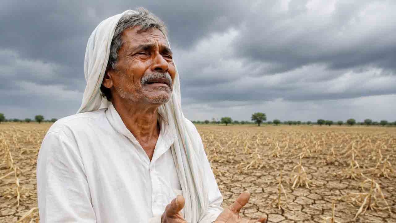 జాడలేని వర్షాలు... ముఖం చాటేసిన మబ్బులు