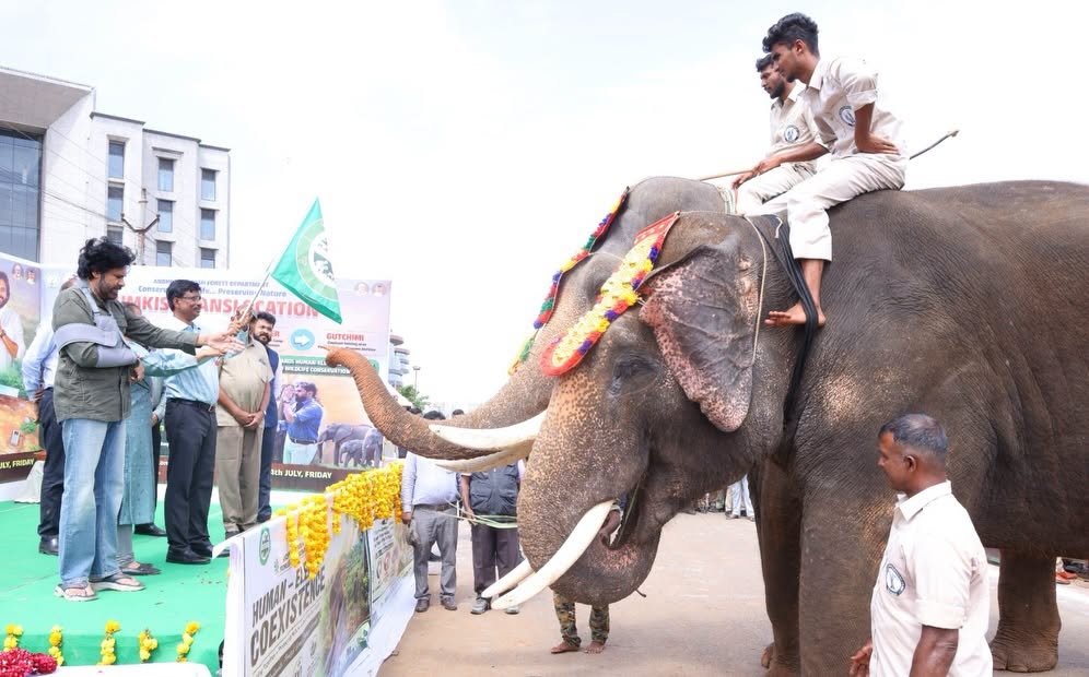 పార్వతీపురం మన్యం జిల్లాకు రెండు కుంకీ ఏనుగులు