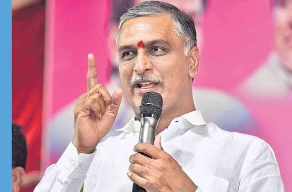 నల్లమల పులిలా కబుర్లు.. ఏపీ విషయానికి వచ్చేసరికి పిల్లి : హరీష్ రావు 