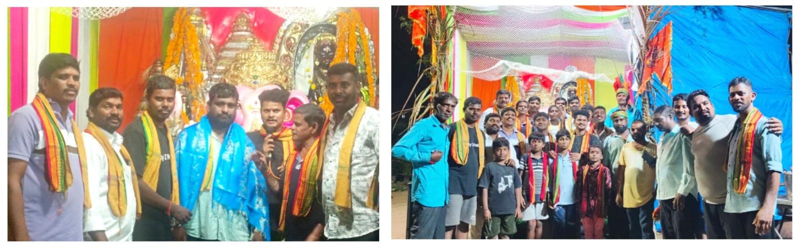 మినీ స్టేడియం గణేష్ మండపం వద్ద మహా అన్నదాన కార్యక్రమం