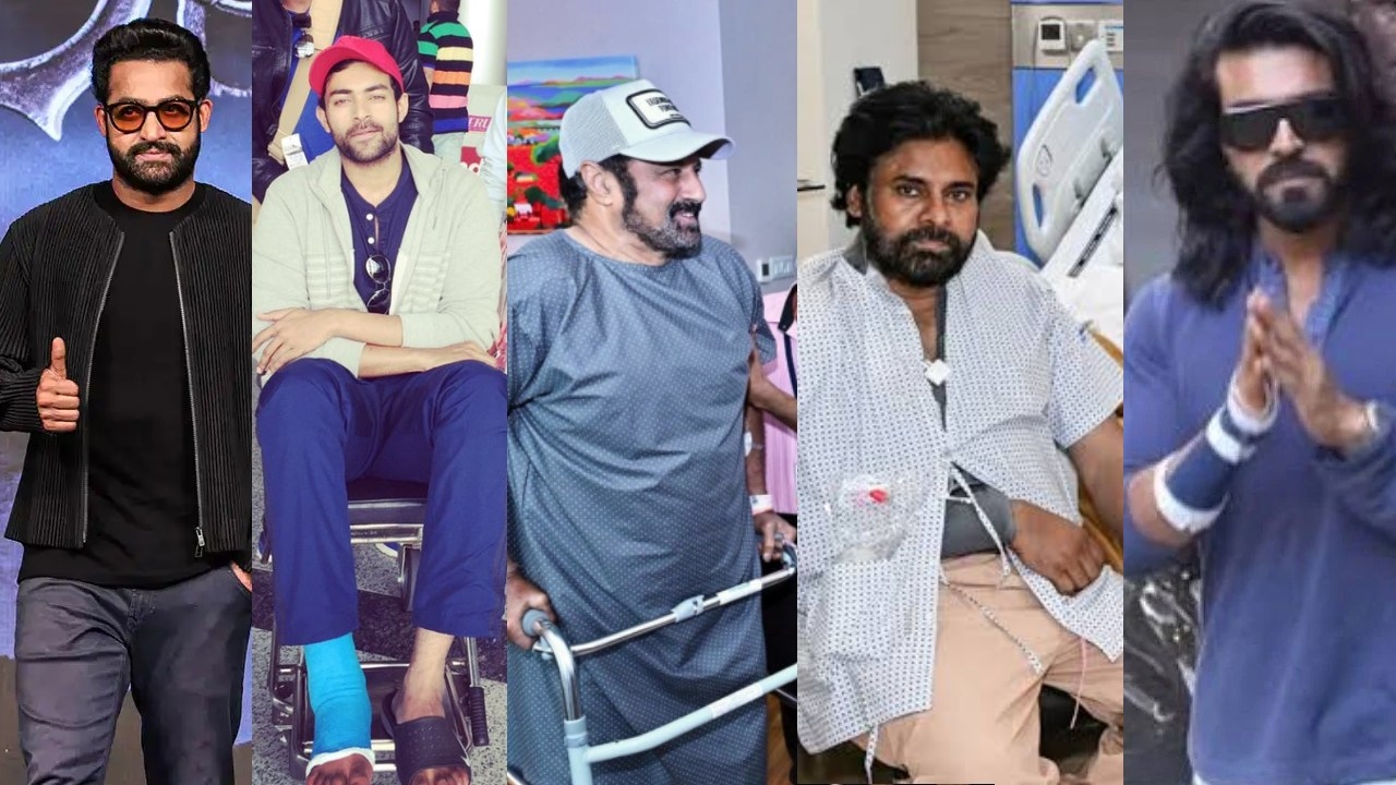 టాలీవుడ్ అగ్ర హీరోలకు గాయాల గండం.. ఆందోళనలో అభిమానులు!