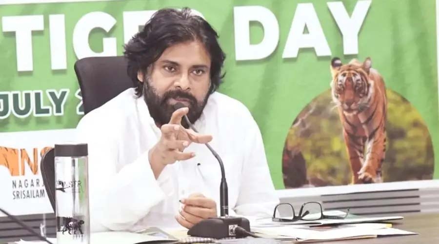 జీవ వైవిధ్యంలో పులుల పాత్ర కీలకం : ఏపీ డిప్యూటీ సీఎం పవన్