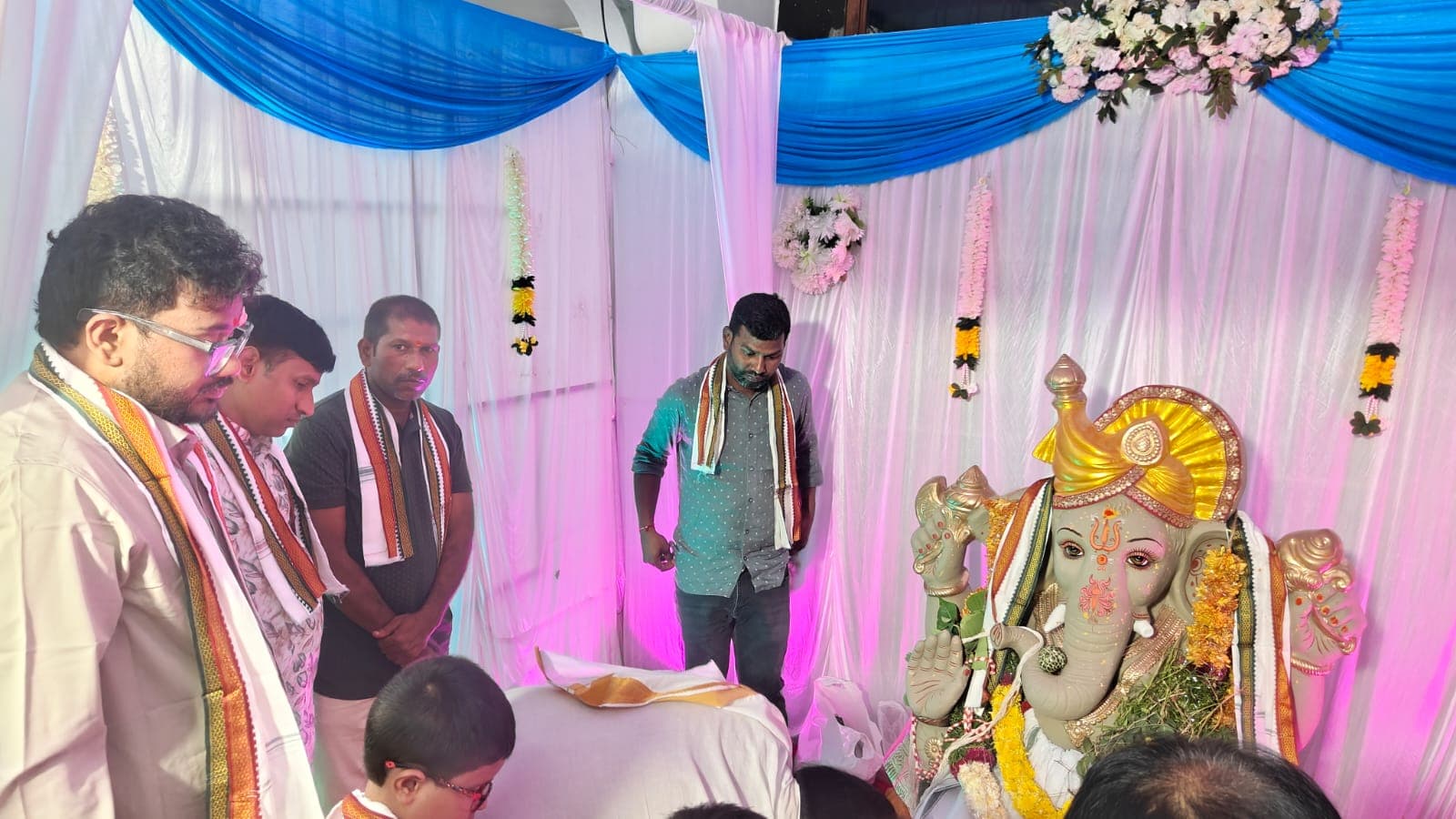 శేరిలింగంపల్లి జోనల్ కార్యాలయంలో ఘనంగా గణపతి పూజ