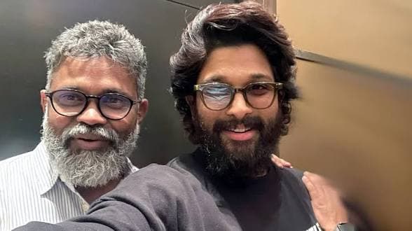 'పుష్ప' కాంబోకు డబుల్ నేషనల్ థ్రిల్: సుకుమార్కు అల్లు అర్జున్ శుభాకాంక్షలు