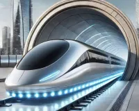 Hyperloop train: విమానం కన్నా స్పీడ్ గా దూసుకు వెళ్లే  ట్రైన్!... మన భారతదేశంలోనే?