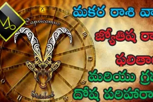 Makara Rashi Phalalu : రానున్న 2 రోజులలో మకర రాశి వారికి భారీ ప్రమాదం.. వెంటనే ఇలా  తప్పించుకోండి..